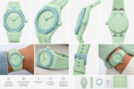 ⁦Rubber Strap & Case for AP x Swatch Royal Pop Verde⁩ - الصورة ⁦2⁩
