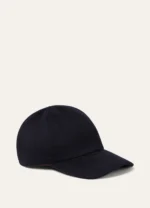 Navy Wool Cap