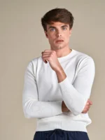 Classic Cotton Crewneck | Off-White - Image 2