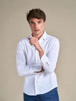 ⁦Portofino Linen Shirt | White⁩ - الصورة ⁦3⁩
