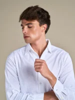 ⁦Portofino Linen Shirt | White⁩ - الصورة ⁦5⁩