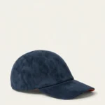 Suede Cap | Navy