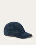 Suede Cap | Navy