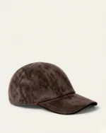 Suede Cap | Brown