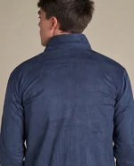 Faux Suede Overshirt | Navy - Image 3