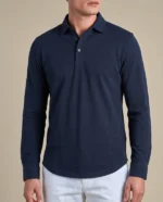 ⁦One-Piece Collar Polo | Navy⁩ - الصورة ⁦3⁩