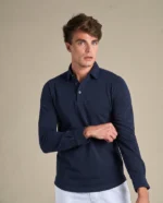 ⁦One-Piece Collar Polo | Navy⁩ - الصورة ⁦4⁩