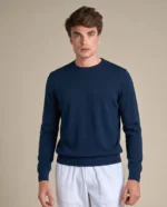 Classic Cotton Crewneck | Royal Blue
