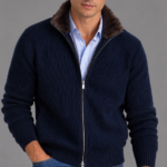 Zip-up sweate